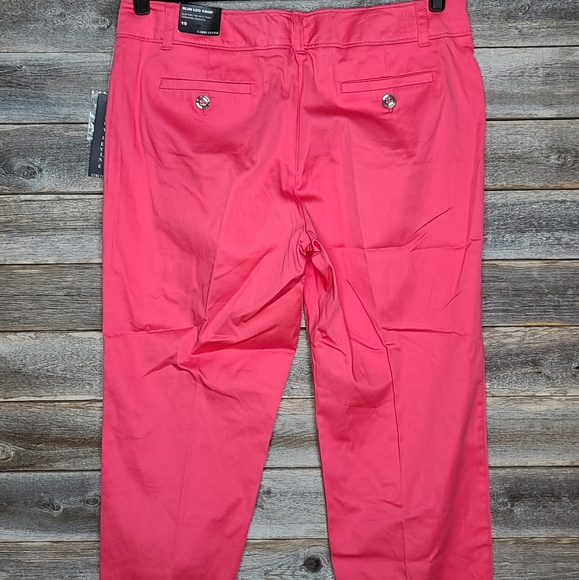 Larry Levine Slim Leg Crop Women's Pants - Picture 3 of 5